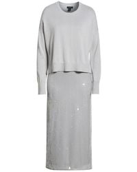 Halogen® - Sequin Slipdress & Sweater Set - Lyst