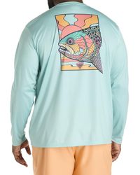 Columbia - Big & Tall Pfg Terminal Tackle Fish Shine Long-Sleeve T-Shirt - Lyst