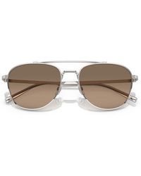 Oliver Peoples - 55Mm Rivetti Polarized Pilot Sunglasses - Lyst