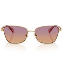 Ralph - 56Mm Oversize Gradient Irregular Sunglasses - Lyst