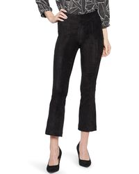 NYDJ - Pull-on Ankle Slim Bootcut Faux Suede Pants - Lyst