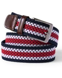 Lands' End - Elastic Braid Belt - Lyst