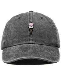Alix - Double Scoop Embroidered Cap - Lyst