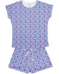Lila and Hayes - Riley Pajama Short Set - Lyst