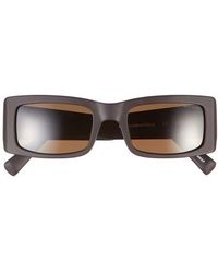 Saint Studio - Forma Polarized Rectangular Sunglasses - Lyst