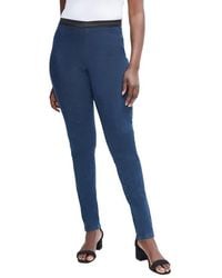 Jessica London - Stretch Denim Straight-Leg Jegging - Lyst