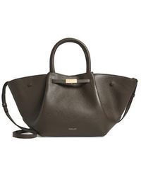 DeMellier London - New York Leather East/West Midi Tote - Lyst