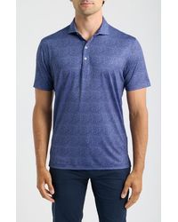 Johnnie-o - Bar's Open Performance Jersey Polo - Lyst