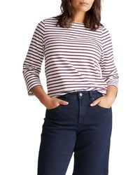 UNIVERSAL STANDARD - Belle Breton Stripe Top - Lyst
