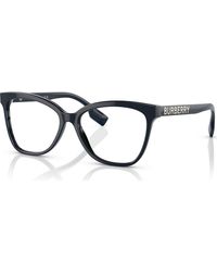 Burberry - 54Mm Cat Eye Optical Glasses - Lyst