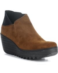 Fly London - Yego Wedge Bootie - Lyst