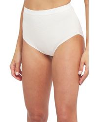 Spanx - Spanxshape Invisible Cotton Blend Briefs - Lyst