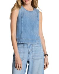 Spanx - Lightweight Denim Shell Tank - Lyst