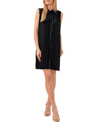Cece - Scalloped Pleated Shirtdress - Lyst