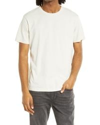 FRAME - Logo Cotton T-Shirt - Lyst