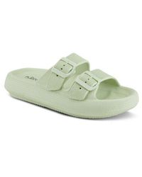 Flexus by Spring Step - Bubbles Waterproof Slide Sandal - Lyst