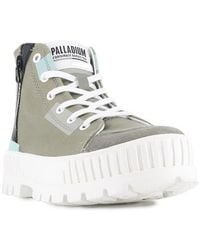 Palladium - Pallashock Backzip 2 High Top Sneaker - Lyst