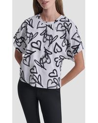 DKNY - Print Tee Shirt - Lyst
