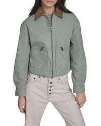 Levi's - Crop Utility Jacket - Lyst