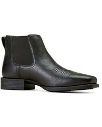 Ariat - Booker Ultra Square Toe Western Chelsea Boot - Lyst