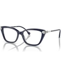 Swarovski - 53Mm Cat Eye Optical Glasses - Lyst