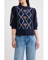 Rails - Addy Cable Stitch Sweater - Lyst