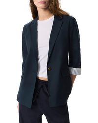 Rag & Bone - Jennie Linen Blend Blazer - Lyst