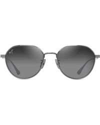 Maui Jim - Kaulana 55mm Gradient Polarized Round Sunglasses - Lyst