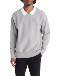 Vans - Polo Collar Sweatshirt - Lyst