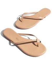 TKEES - Riley Metallic Flip Flop - Lyst