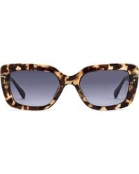 Fossil - 52Mm Gradient Rectangular Sunglasses - Lyst