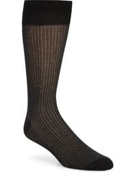 Nordstrom - Dot Cotton Blend Dress Socks - Lyst