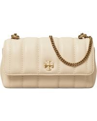 Tory Burch - Mini Kira Flap Convertible Quilted Leather Shoulder Bag - Lyst