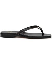 Bobbies - Sol Flat Sandals - Lyst