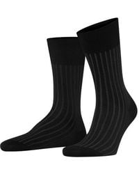 FALKE - Shadow Striped Dress Socks - Lyst