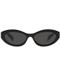 Prada - 55Mm Irregular Sunglasses - Lyst