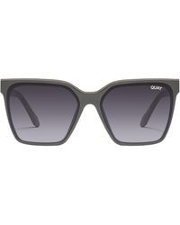 Quay - Level Up 51mm Square Sunglasses - Lyst
