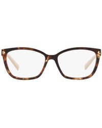 Prada - 55Mm Rectangular Optical Glasses - Lyst