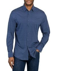 Brooklyn Brigade - Neat Print Knit Long Sleeve Basic - Lyst