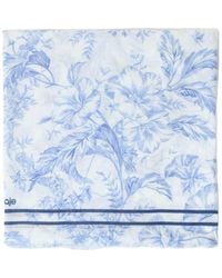 Maje - Floral Print Wool Blend Shawl - Lyst
