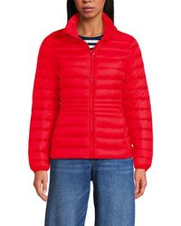 Lands' End - Wanderweight Ultralight Packable Down Jacket - Lyst