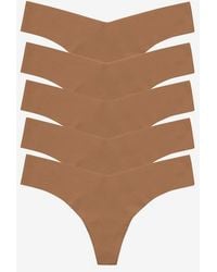 Commando - Classic Solid Thong 5-Pack - Lyst