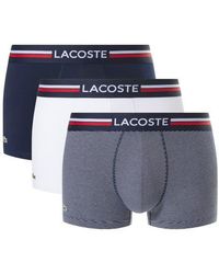 Lacoste - Assorted 3-Pack Boxer Briefs - Lyst