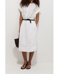 Alex Mill - Maddie Linen Short Sleeve Button-Up Shirt - Lyst