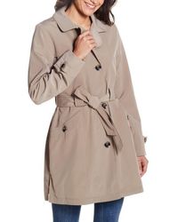 Gallery - Belted Raincoat - Lyst