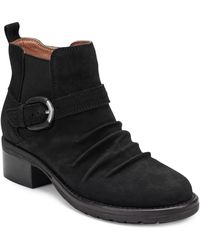 Earth - Zane Ruched Bootie - Lyst