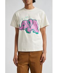 STORY mfg. - Grateful Elephant Organic Cotton Graphic T-shirt - Lyst