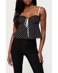 Edikted - Contrast Dot Camisole - Lyst
