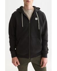 Scotch & Soda - Logo Badge Full Zip Hoodie - Lyst