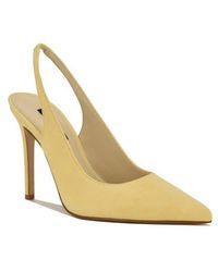Nine West - Feather Slingback Pump - Lyst